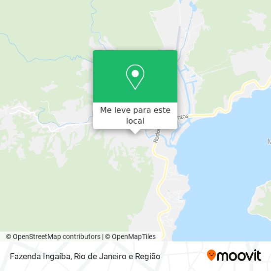 Fazenda Ingaíba mapa