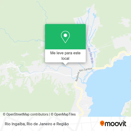 Rio Ingaíba mapa