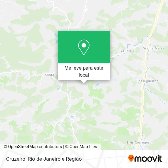 Cruzeiro mapa
