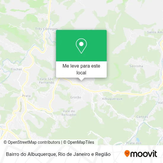 Bairro do Albuquerque mapa