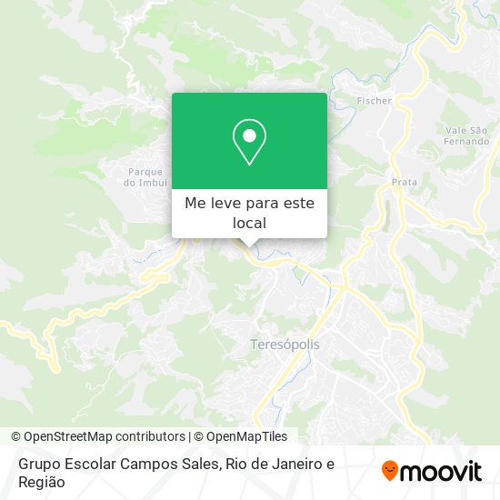Grupo Escolar Campos Sales mapa