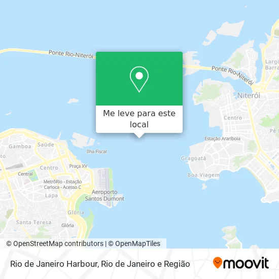 Rio de Janeiro Harbour mapa