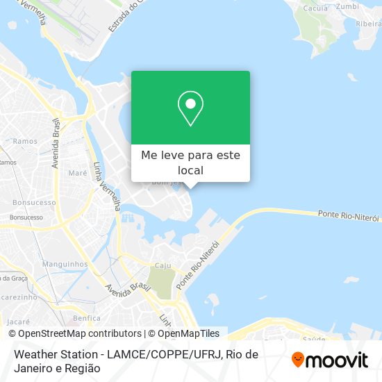 Weather Station - LAMCE / COPPE / UFRJ mapa