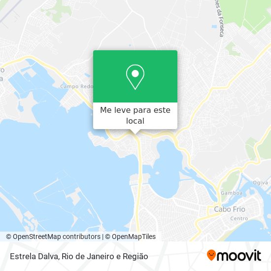 Estrela Dalva mapa