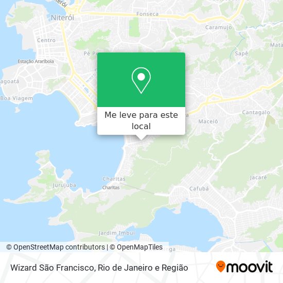 Wizard São Francisco mapa