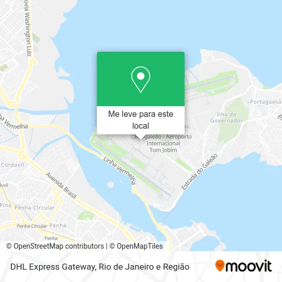 DHL Express Gateway mapa