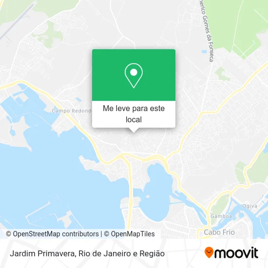 Jardim Primavera mapa