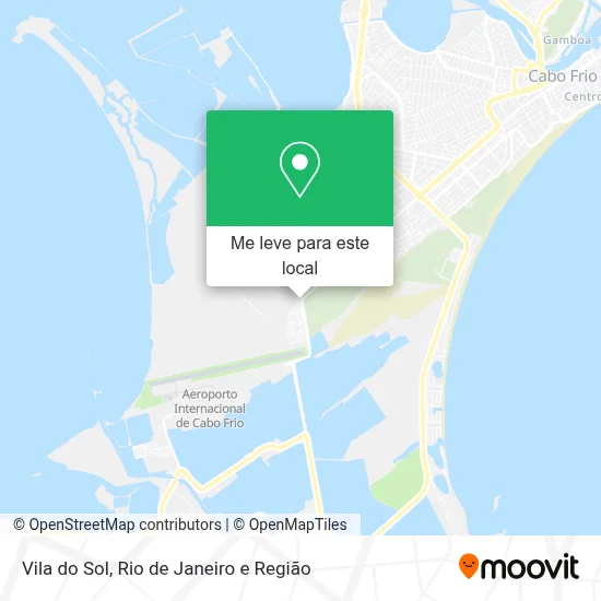 Vila do Sol mapa