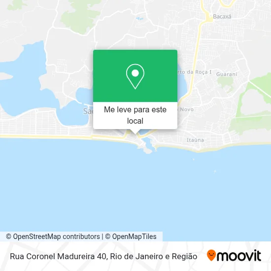 Rua Coronel Madureira 40 mapa