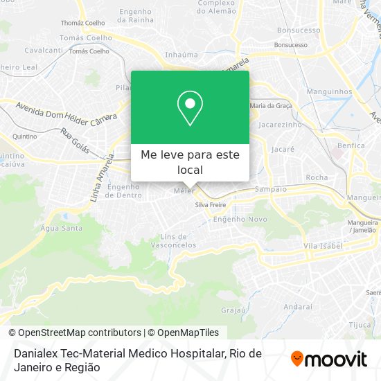 Danialex Tec-Material Medico Hospitalar mapa