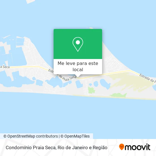 Condomínio Praia Seca mapa