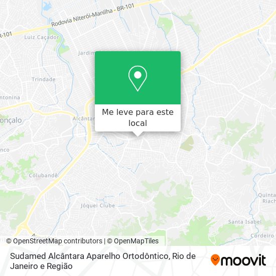 Sudamed Alcântara Aparelho Ortodôntico mapa