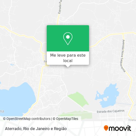 Aterrado mapa