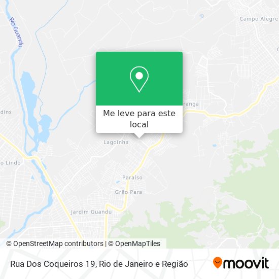 Rua Dos Coqueiros 19 mapa