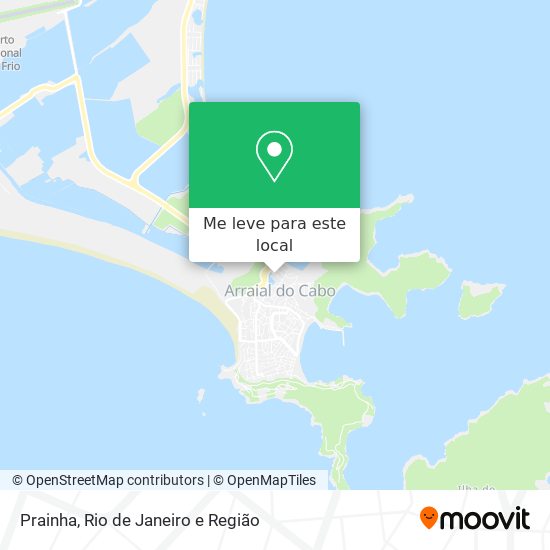 Prainha mapa