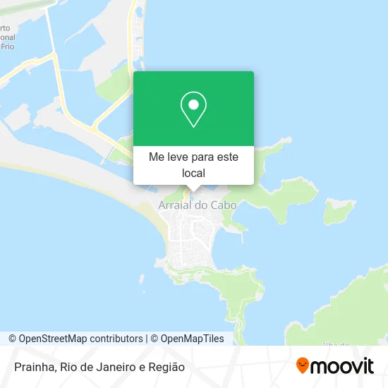 Prainha mapa