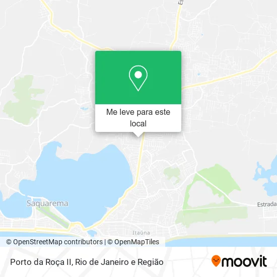 Porto da Roça II mapa