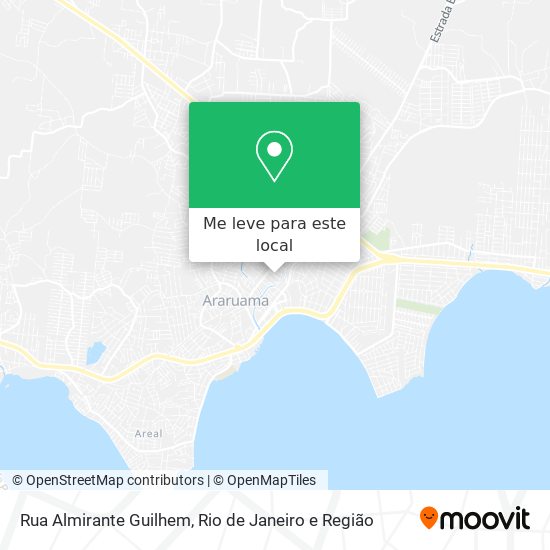Rua Almirante Guilhem mapa