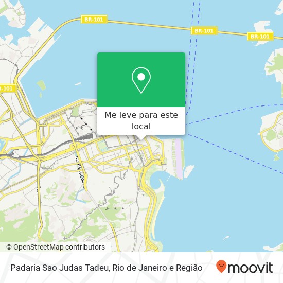 Padaria Sao Judas Tadeu mapa