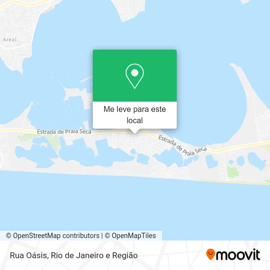 Rua Oásis mapa