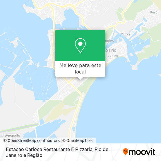 Estacao Carioca Restaurante E Pizzaria mapa