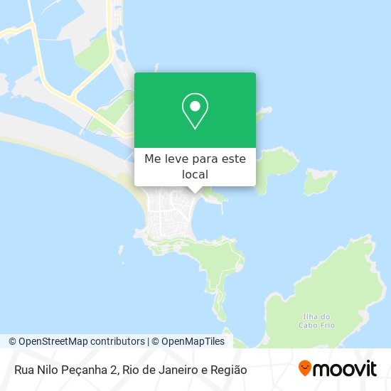 Rua Nilo Peçanha 2 mapa