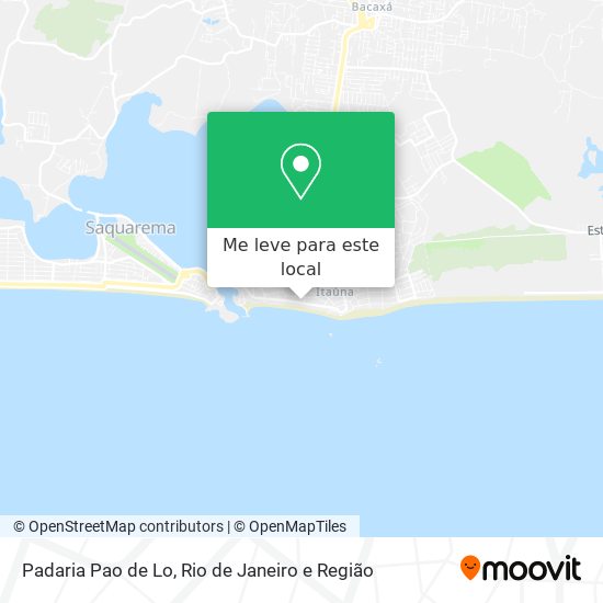 Padaria Pao de Lo mapa