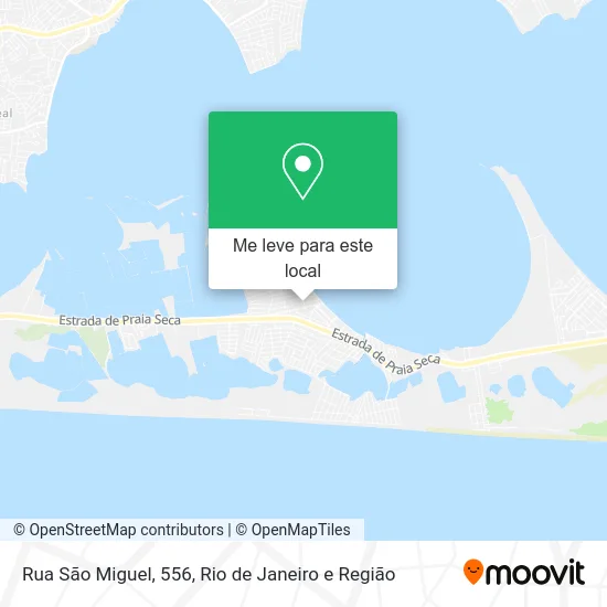 Rua São Miguel, 556 mapa