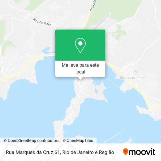 Rua Marques da Cruz 61 mapa