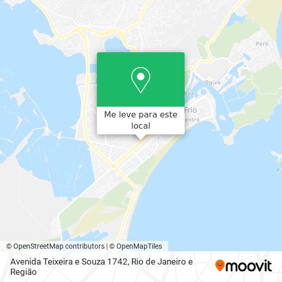 Avenida Teixeira e Souza 1742 mapa