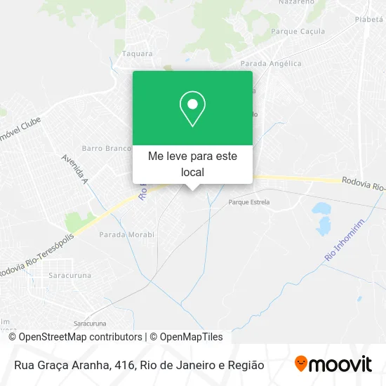 Rua Graça Aranha, 416 mapa