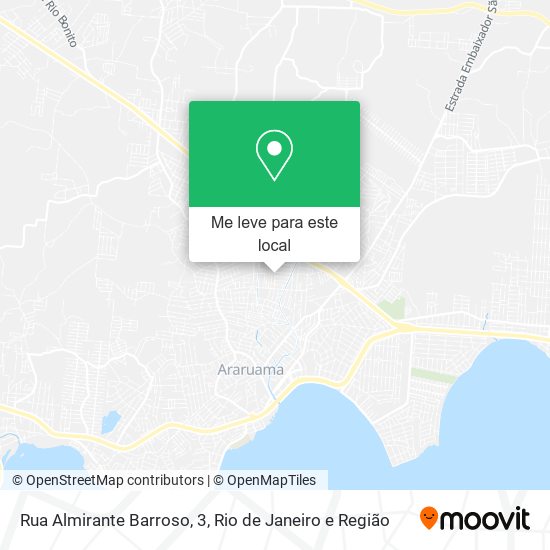 Rua Almirante Barroso, 3 mapa