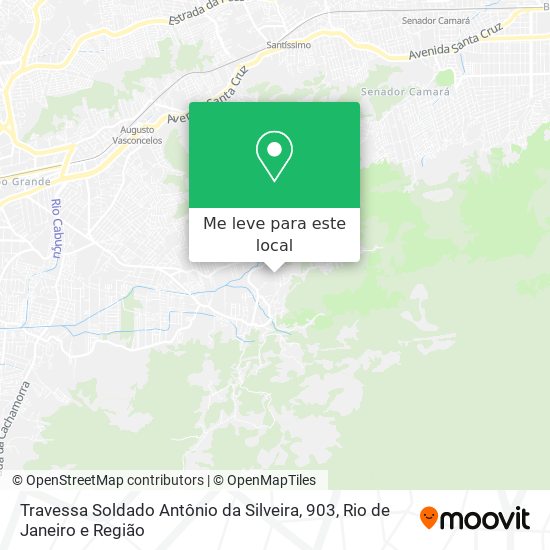 Travessa Soldado Antônio da Silveira, 903 mapa