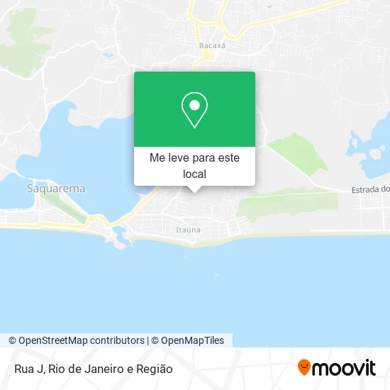 Rua J mapa