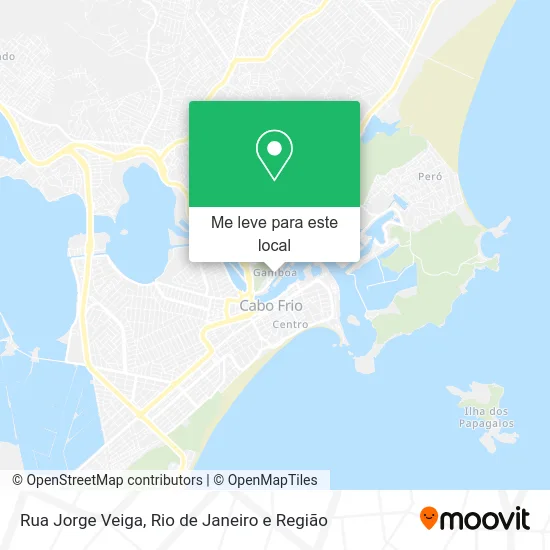 Rua Jorge Veiga mapa
