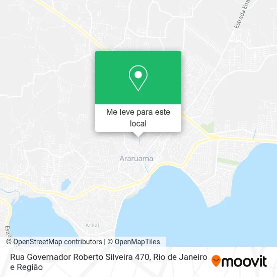 Rua Governador Roberto Silveira 470 mapa