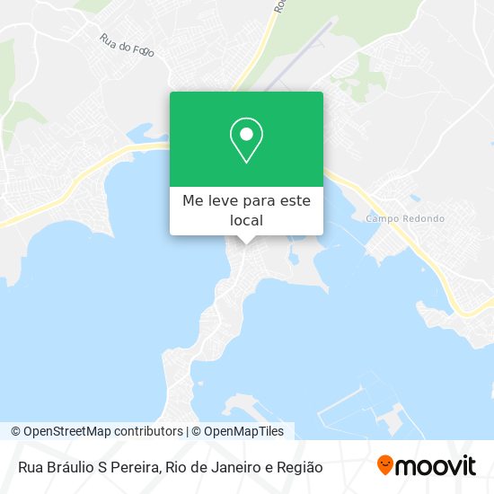 Rua Bráulio S Pereira mapa