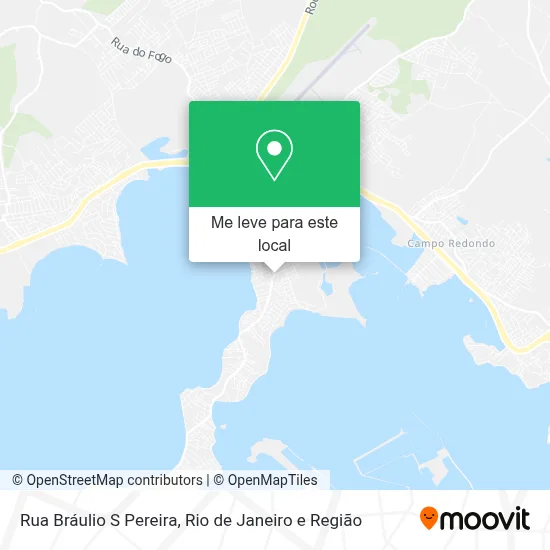 Rua Bráulio S Pereira mapa