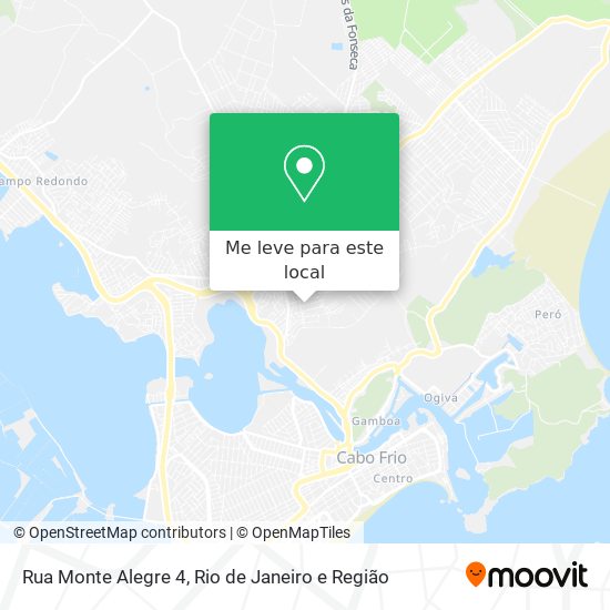 Rua Monte Alegre 4 mapa