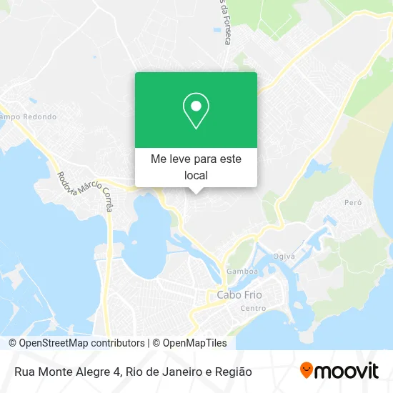 Rua Monte Alegre 4 mapa