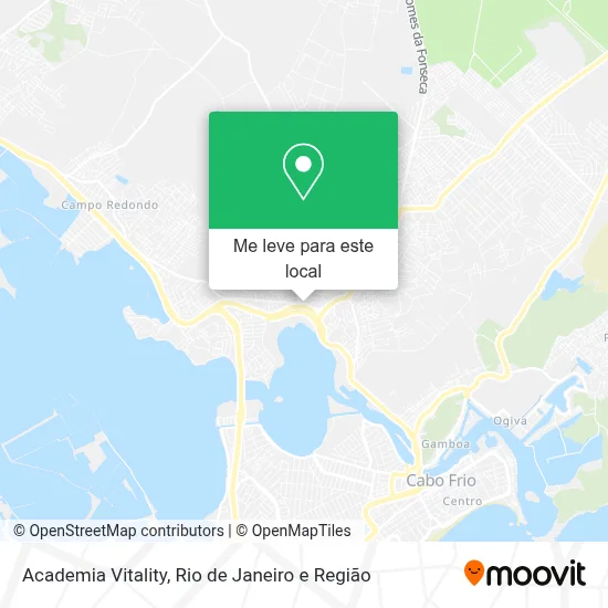 Academia Vitality mapa