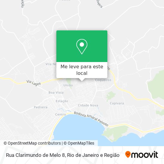 Rua Clarimundo de Melo 8 mapa