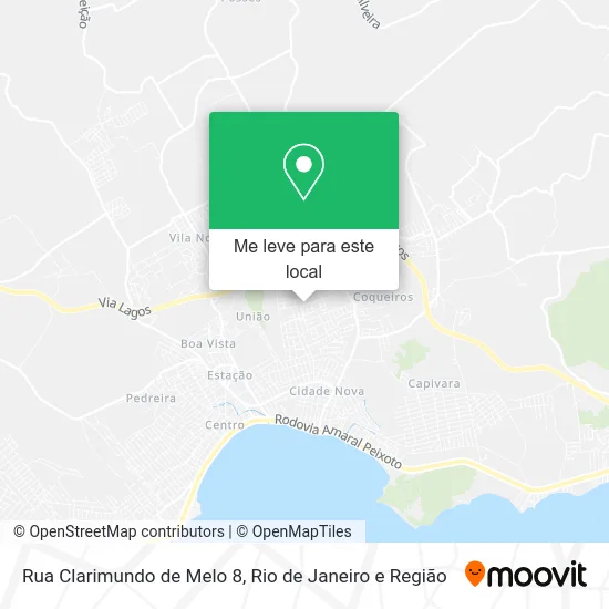 Rua Clarimundo de Melo 8 mapa