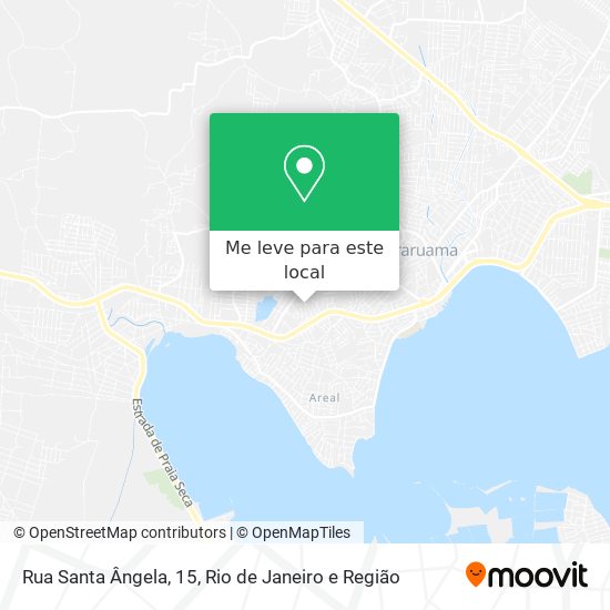 Rua Santa Ângela, 15 mapa