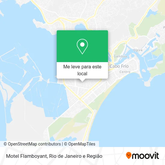 Motel Flamboyant mapa