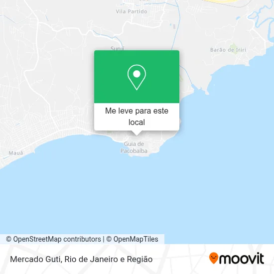 Mercado Guti mapa
