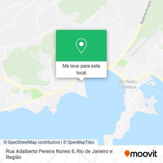 Rua Adalberto Pereira Nunes 6 mapa