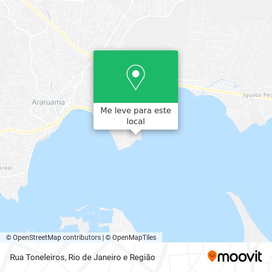 Rua Toneleiros mapa