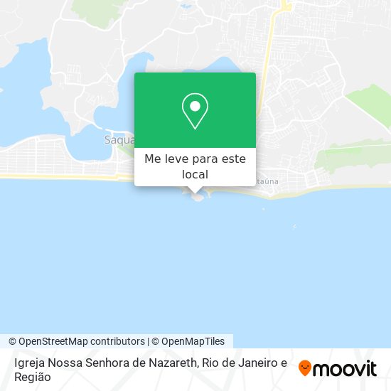 Igreja Nossa Senhora de Nazareth mapa