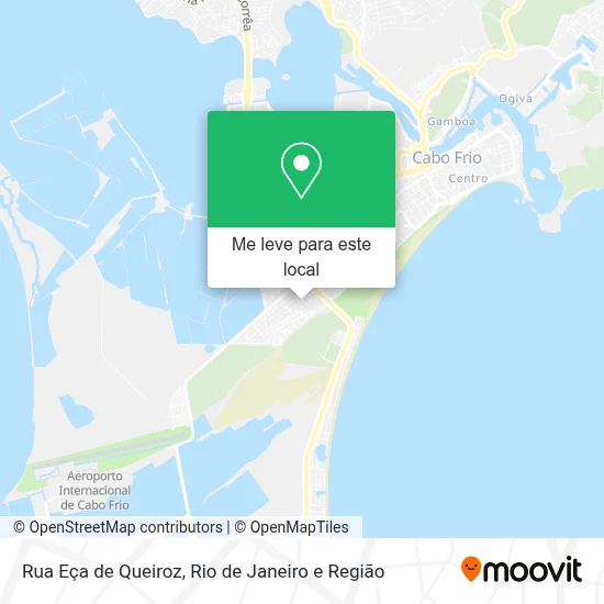 Rua Eça de Queiroz mapa